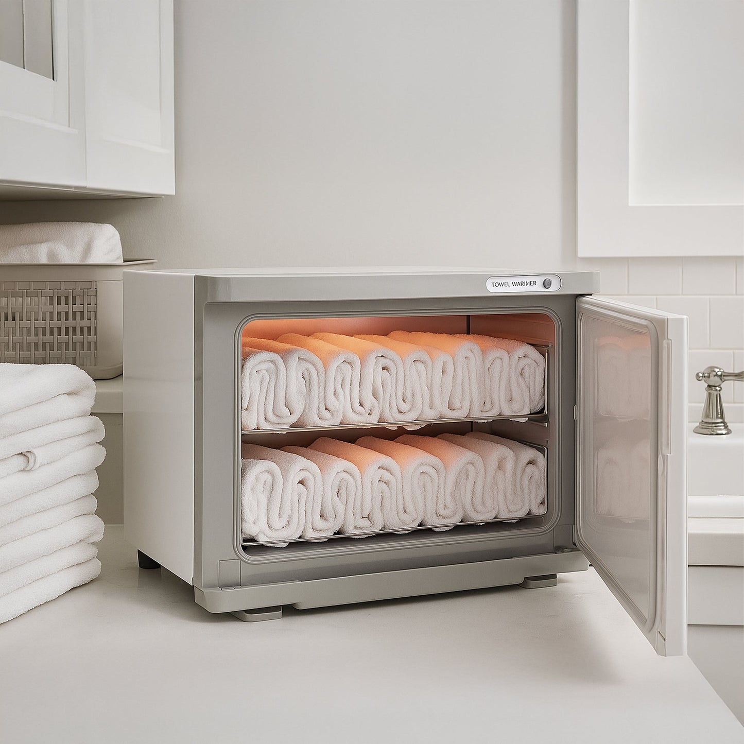 Deluxe Towel Warmer with UV Sterilizer-2