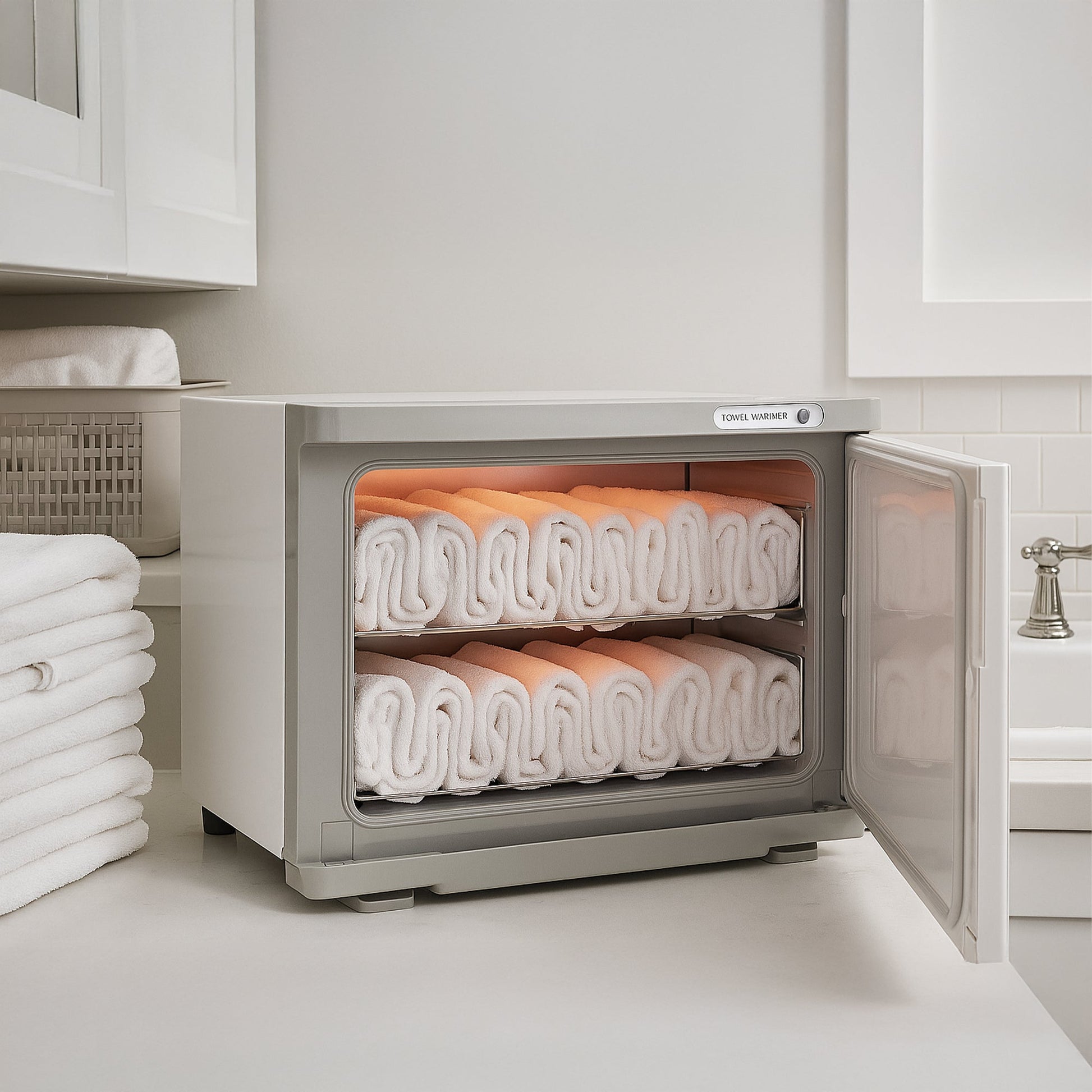 Deluxe Towel Warmer with UV Sterilizer-2