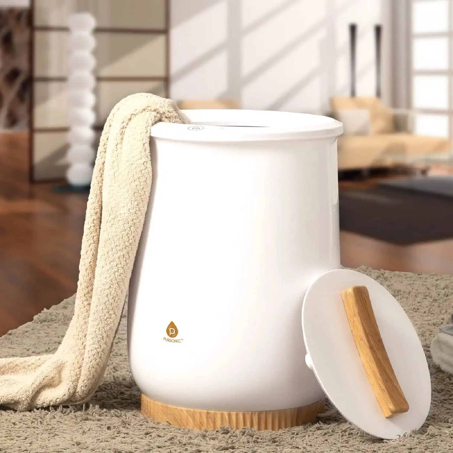 Bucket Style Towel Warmer-1