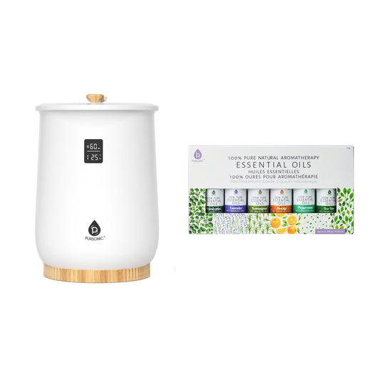Home Spa Bucket Towel Warmer Bundle – Large-Capacity Warmer with Adjustable Heat (20–90 Min) + 6 Essential Oils-0