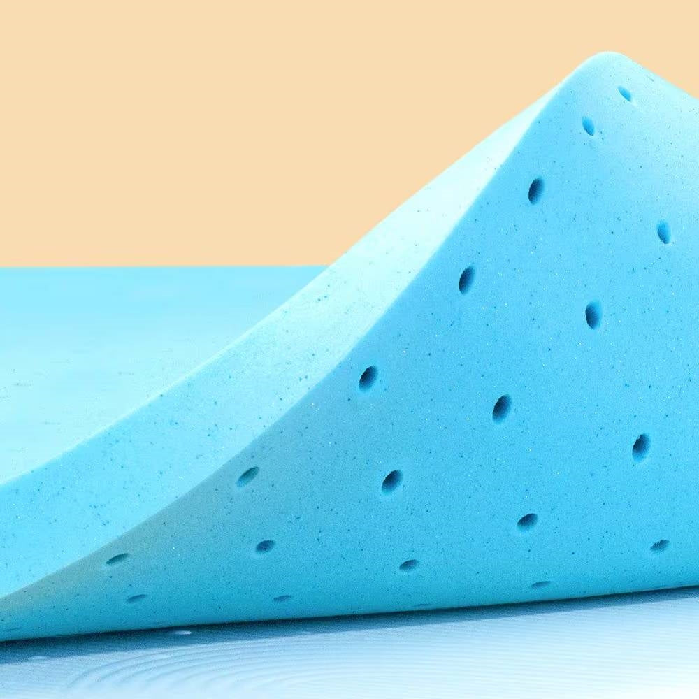 Twin size 3-inch Thick High Density Memory Foam Mattress Topper-3