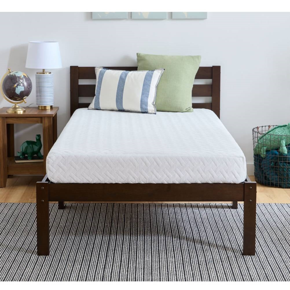 Twin Size 6-Inch Firm Cooling Gel Memory Foam Mattress-0