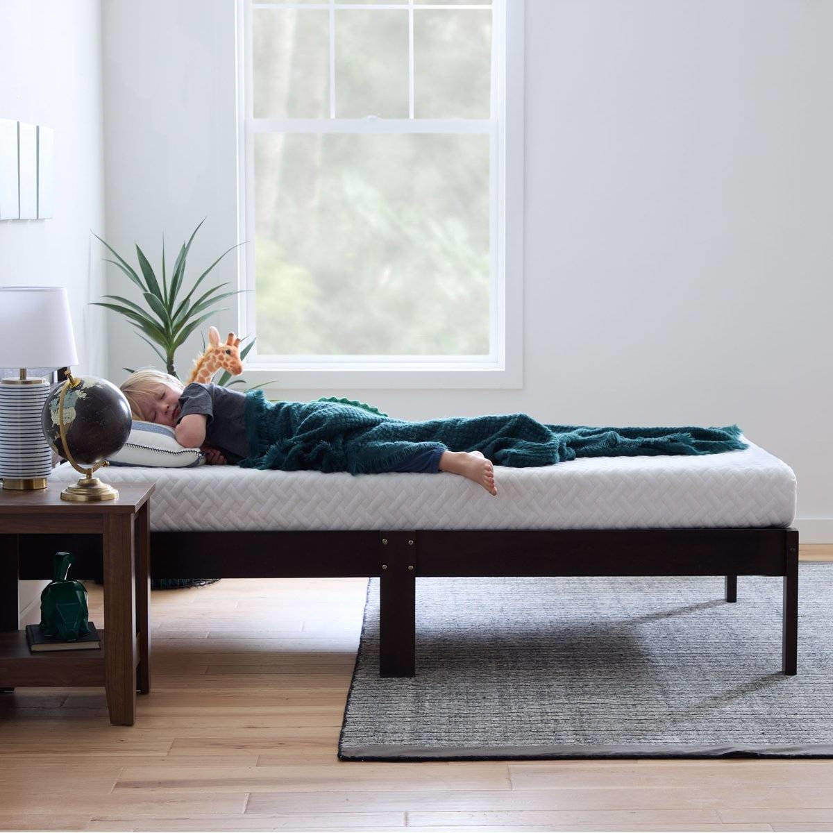 Twin Size 6-Inch Firm Cooling Gel Memory Foam Mattress-2