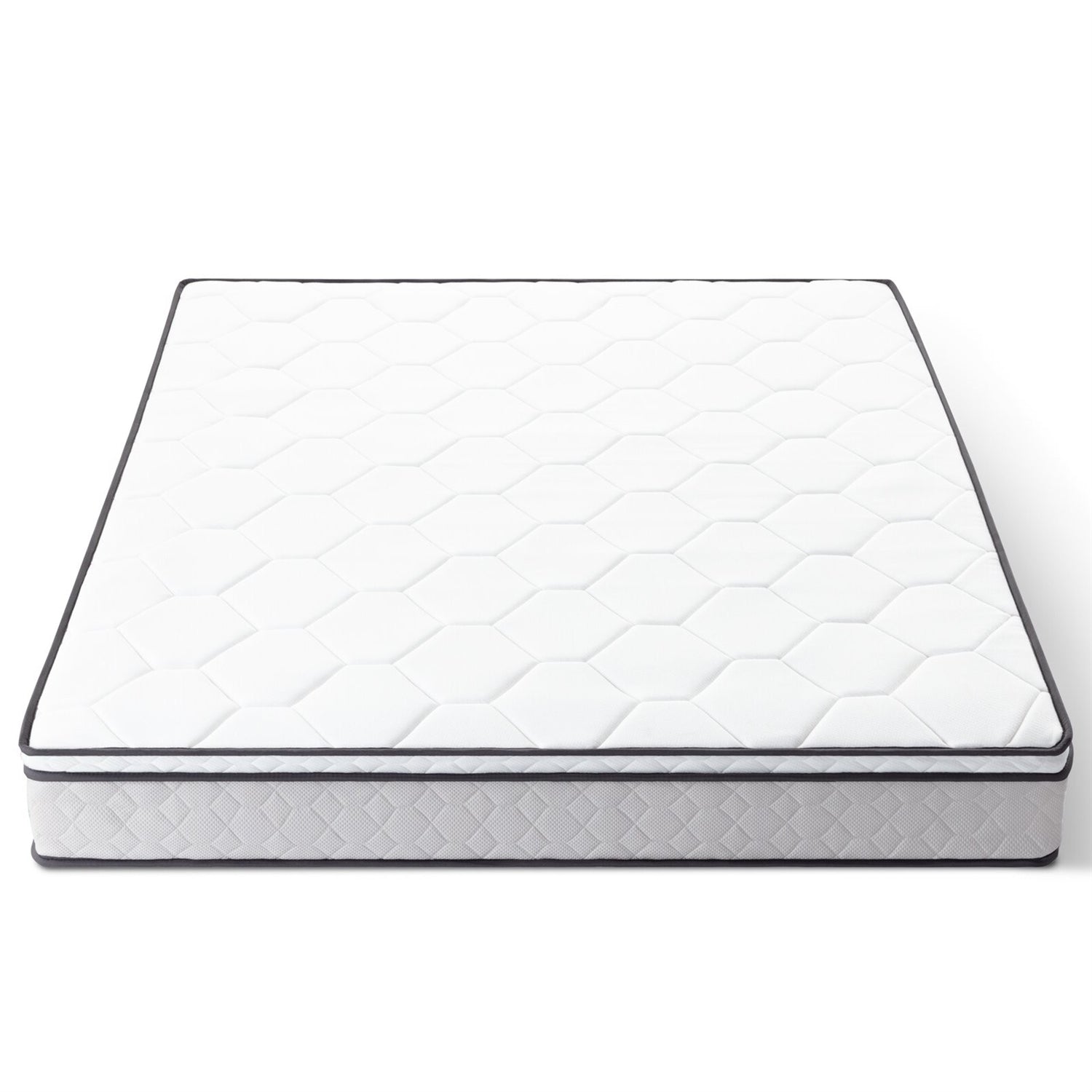 Twin XL size 8-inch Plush Memory Foam Innerspring Hybrid Mattress-0