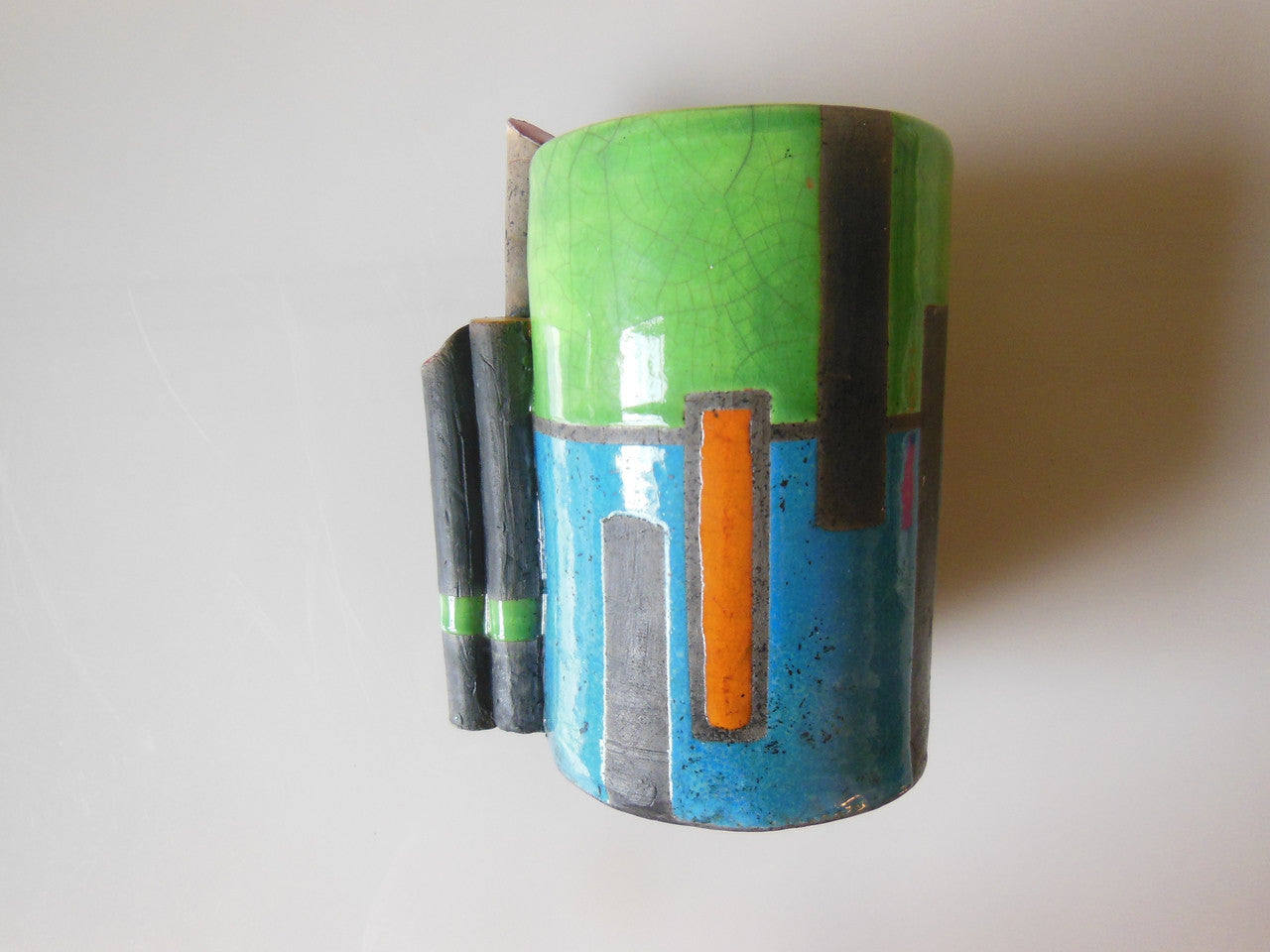 Tamara S Gordon Ceramics.  Dockside Pot-5