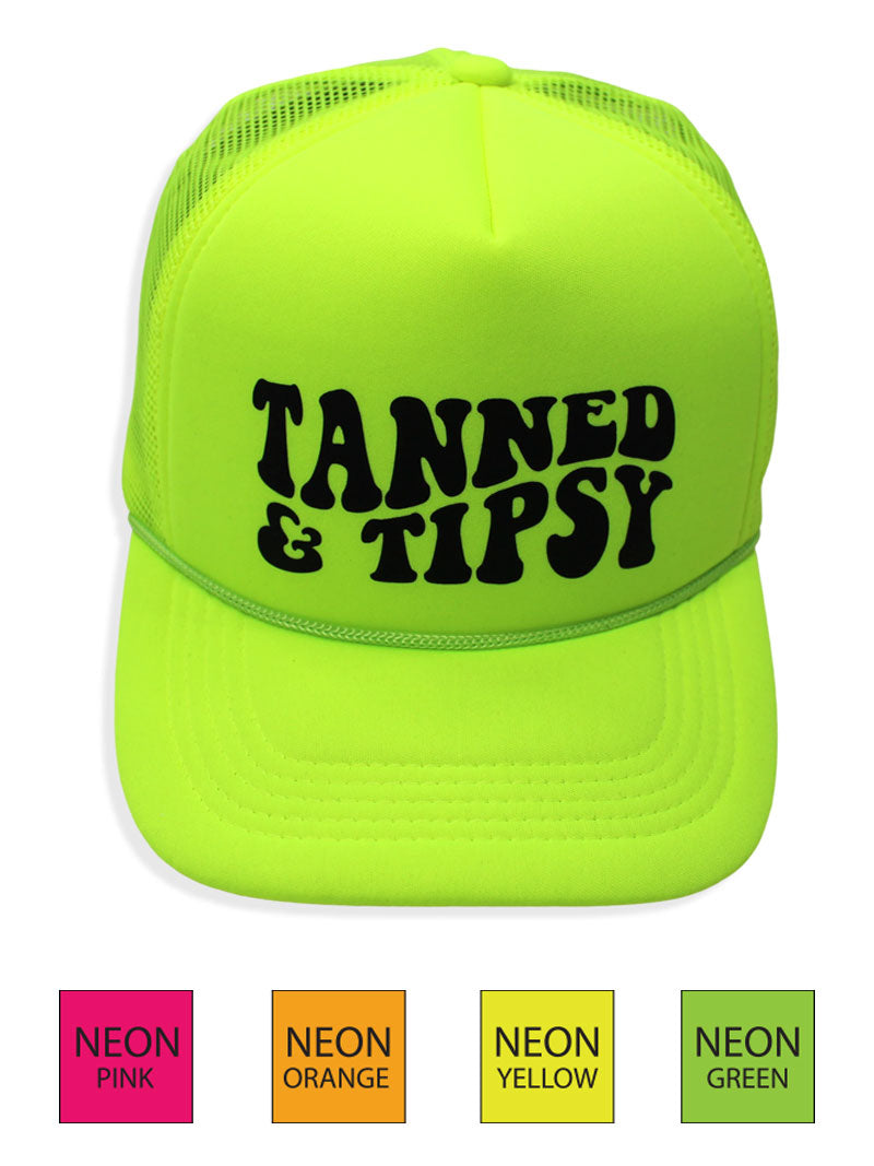 TANNED & TIPSY Trucker Hat