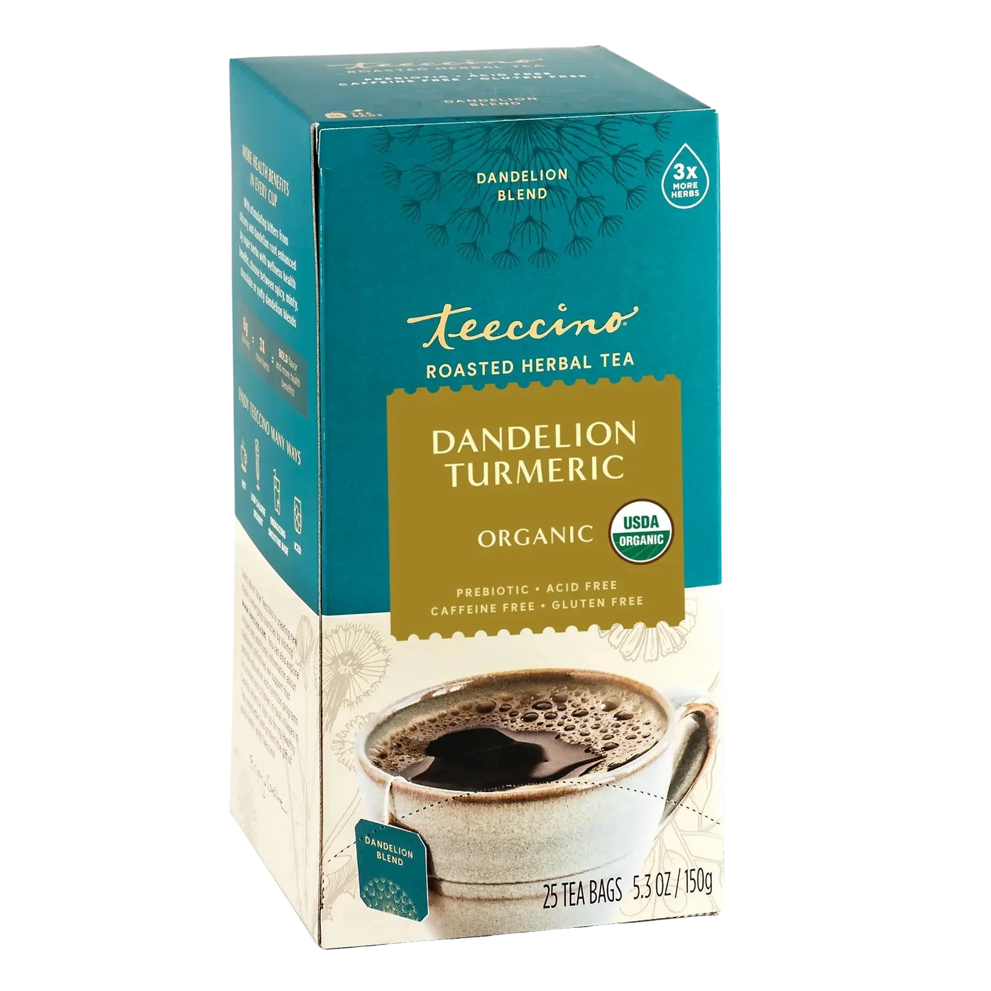 Dandelion Turmeric Roasted Herbal Tea