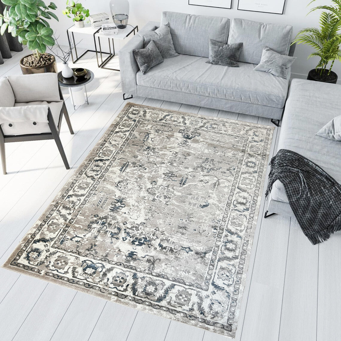 ROY's Home Vintage Effect Area Rugs,-4