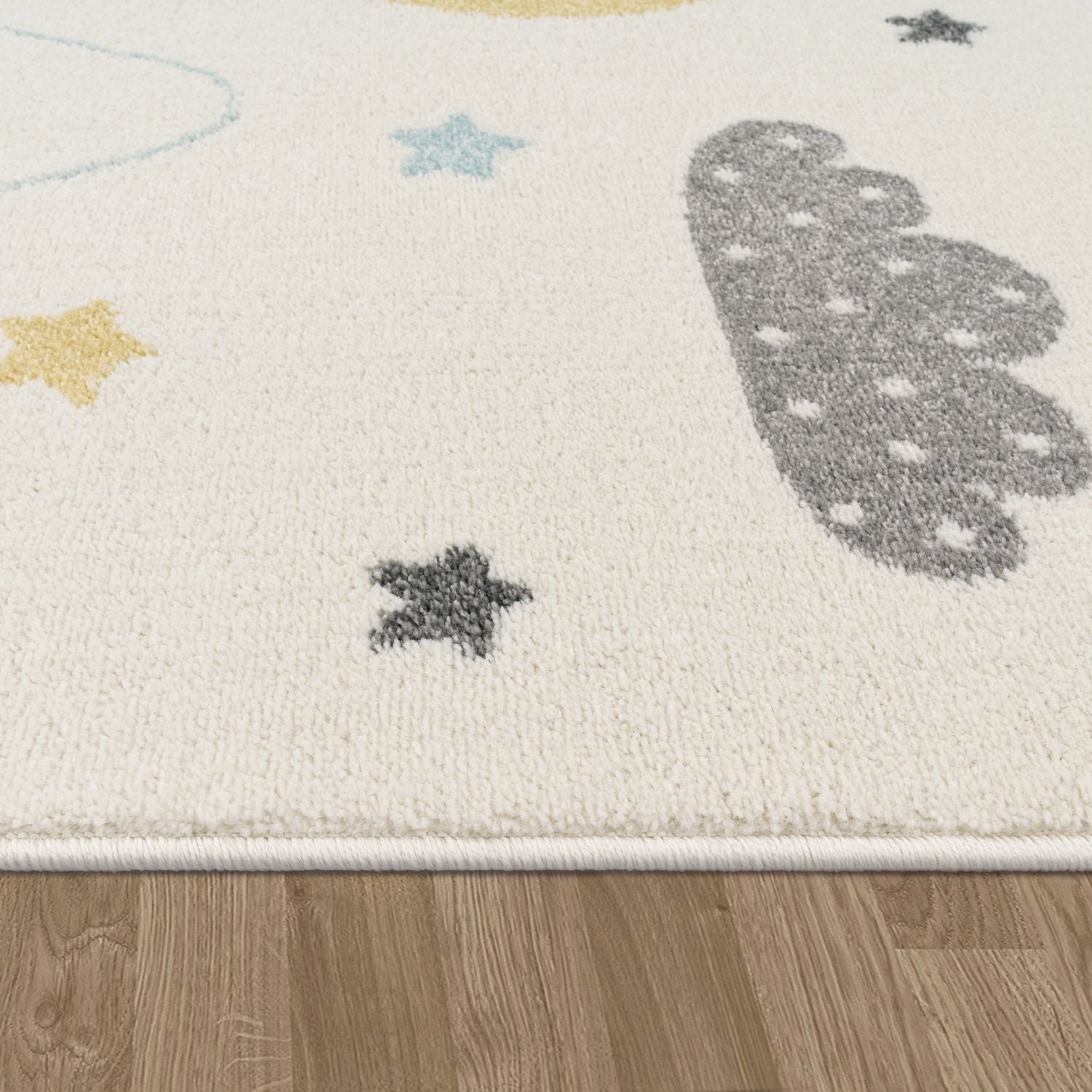 Kids Rug Nino Pastel Colored Mountains & Dreamy Sky-3
