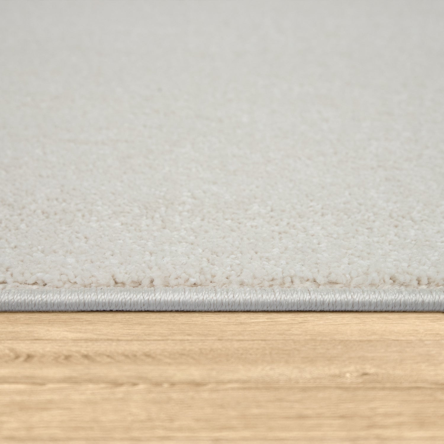 Solid Flatweave Rug Porto for Living Room - Cream-2