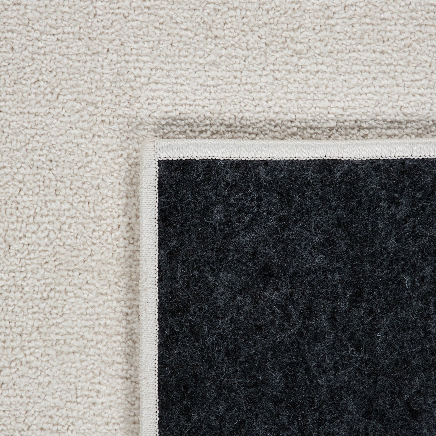 Solid Flatweave Rug Porto for Living Room - Cream-3