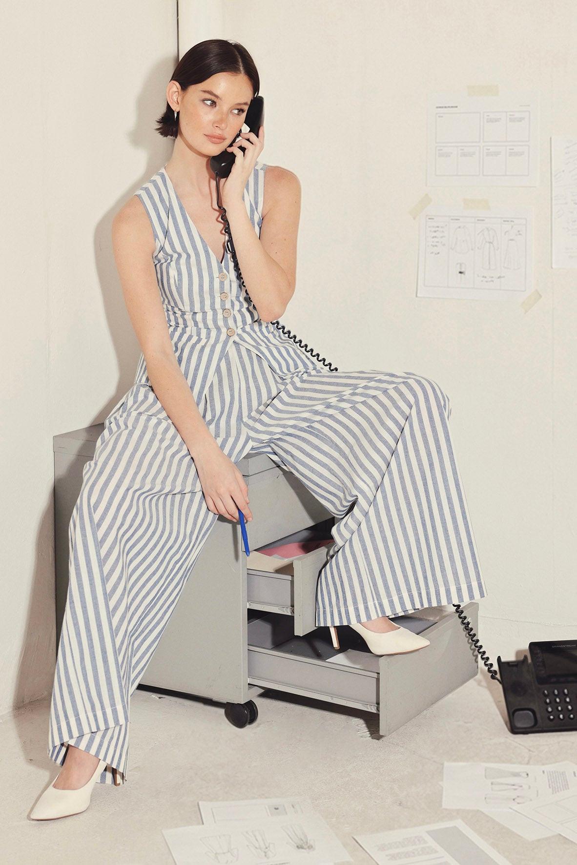 [PREORDER] OCEAN DRIVE RHYTHM WOVEN PANTS