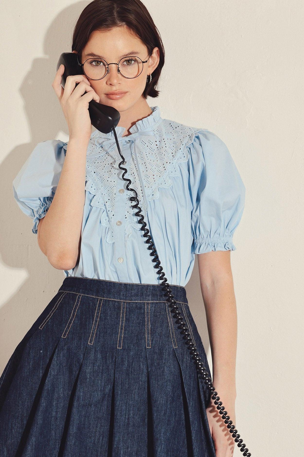[PREORDER] SWEET NOTE MOMENT WOVEN TOP