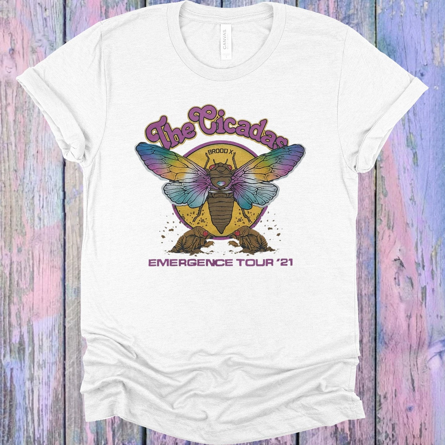 The Cicadas Emergence Tour 21 Graphic Tee