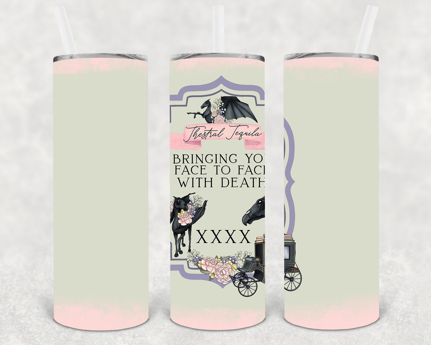 Thestral Tequila 20 oz Skinny Tumbler