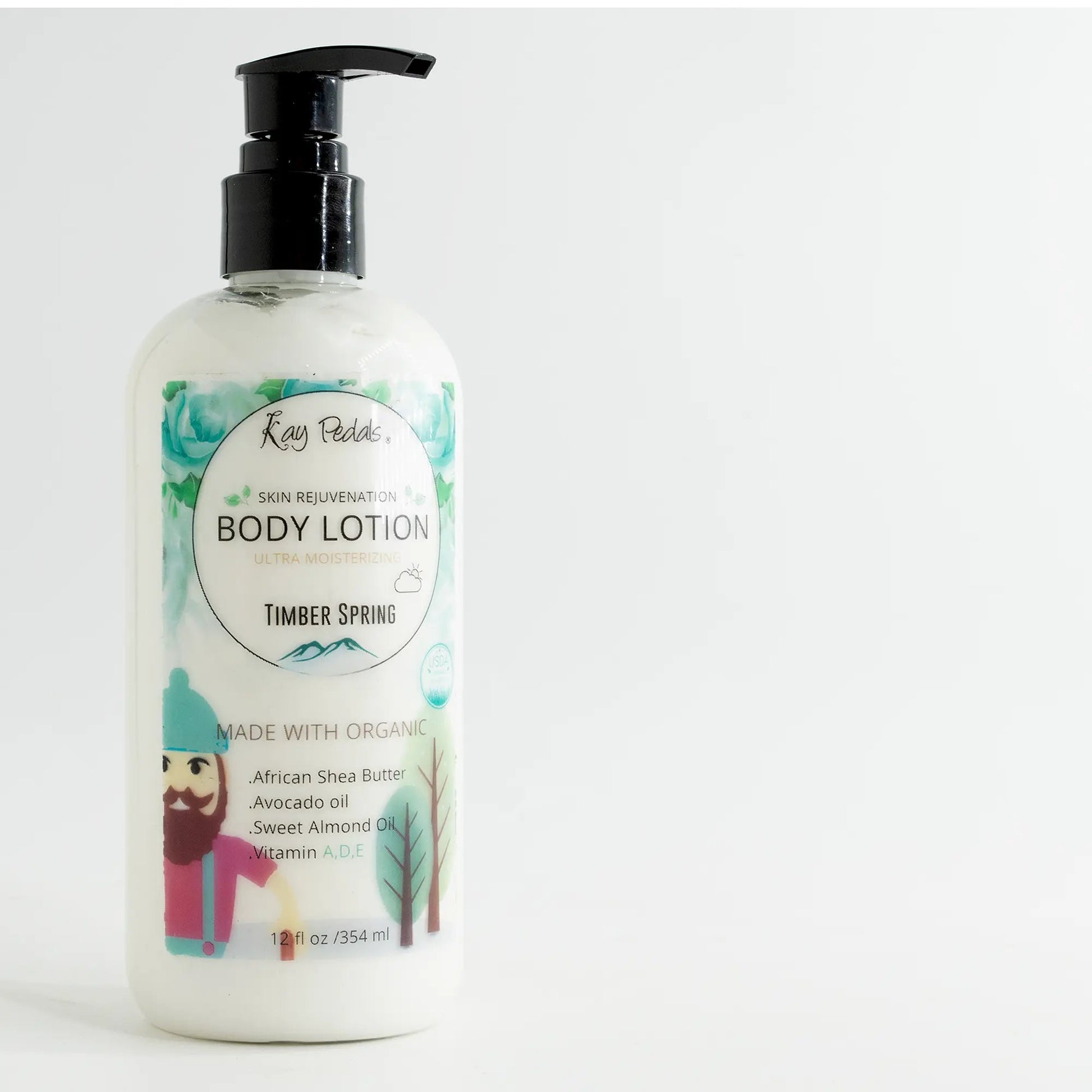 Timber Spring Natural Organic Body Lotion 12oz-3