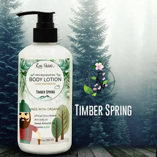 Timber Spring Natural Organic Body Lotion 12oz-0