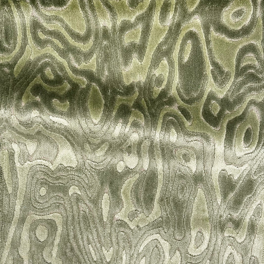 ECHO - ABSTRACT PATTERN CUT VELVET UPHOLSTERY FABRIC BY THE YARD