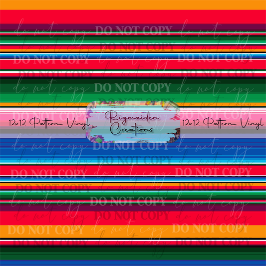 Mexican Serape Vinyl