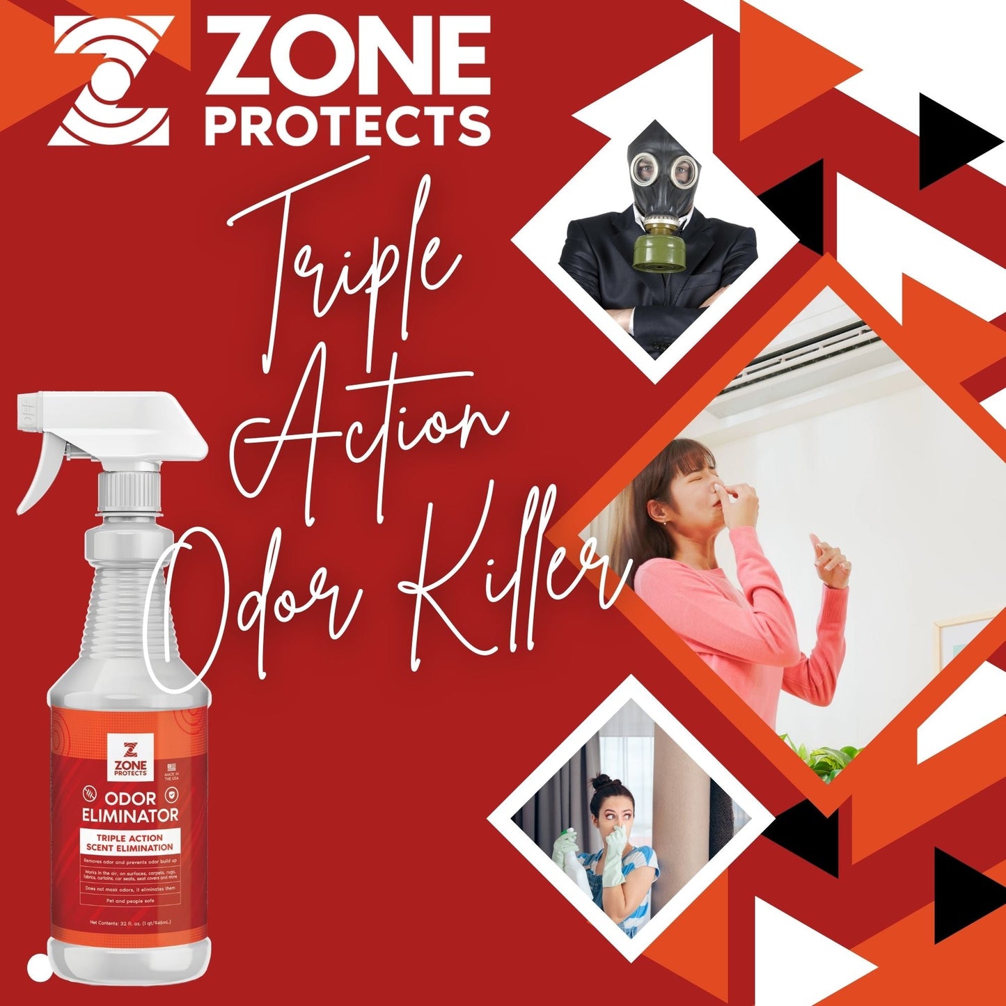 Odor Eliminator Twin Spray Bundle
