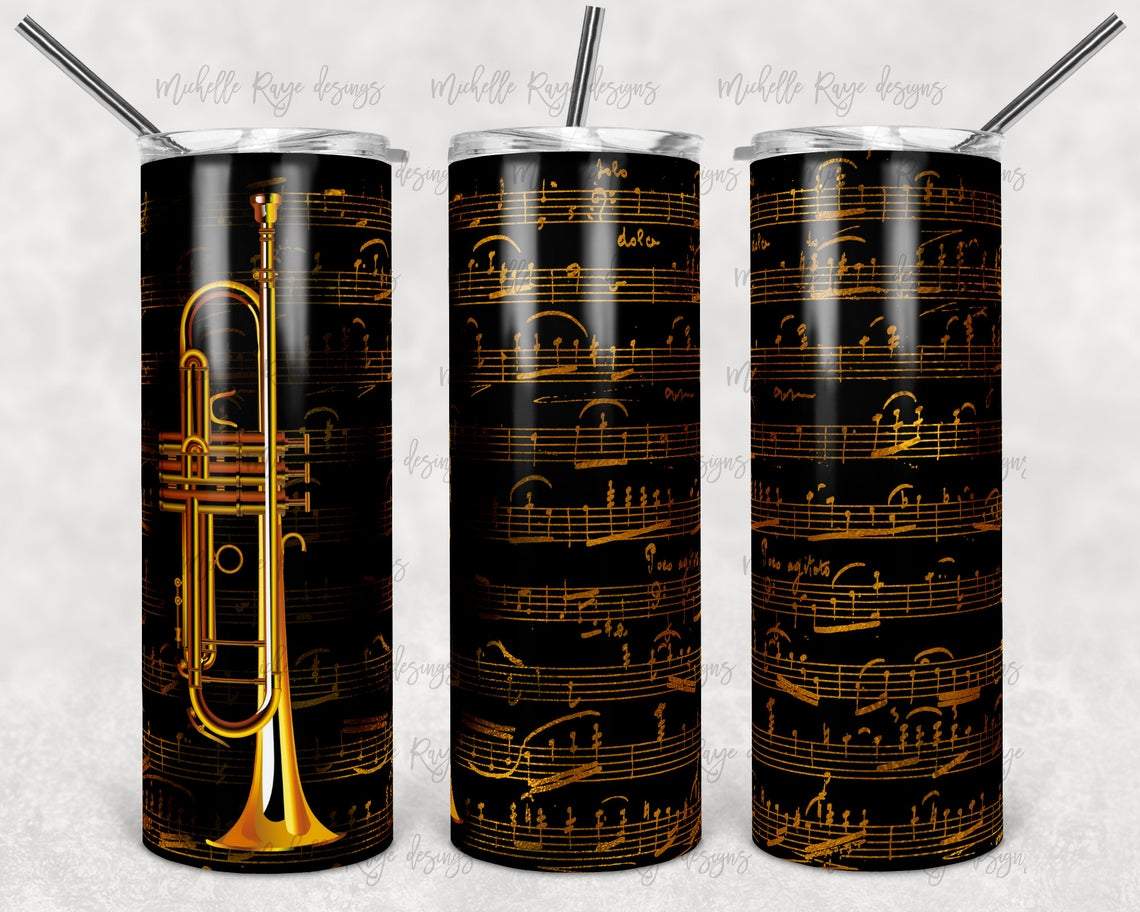 Trumpet 20 oz Skinny Tumbler