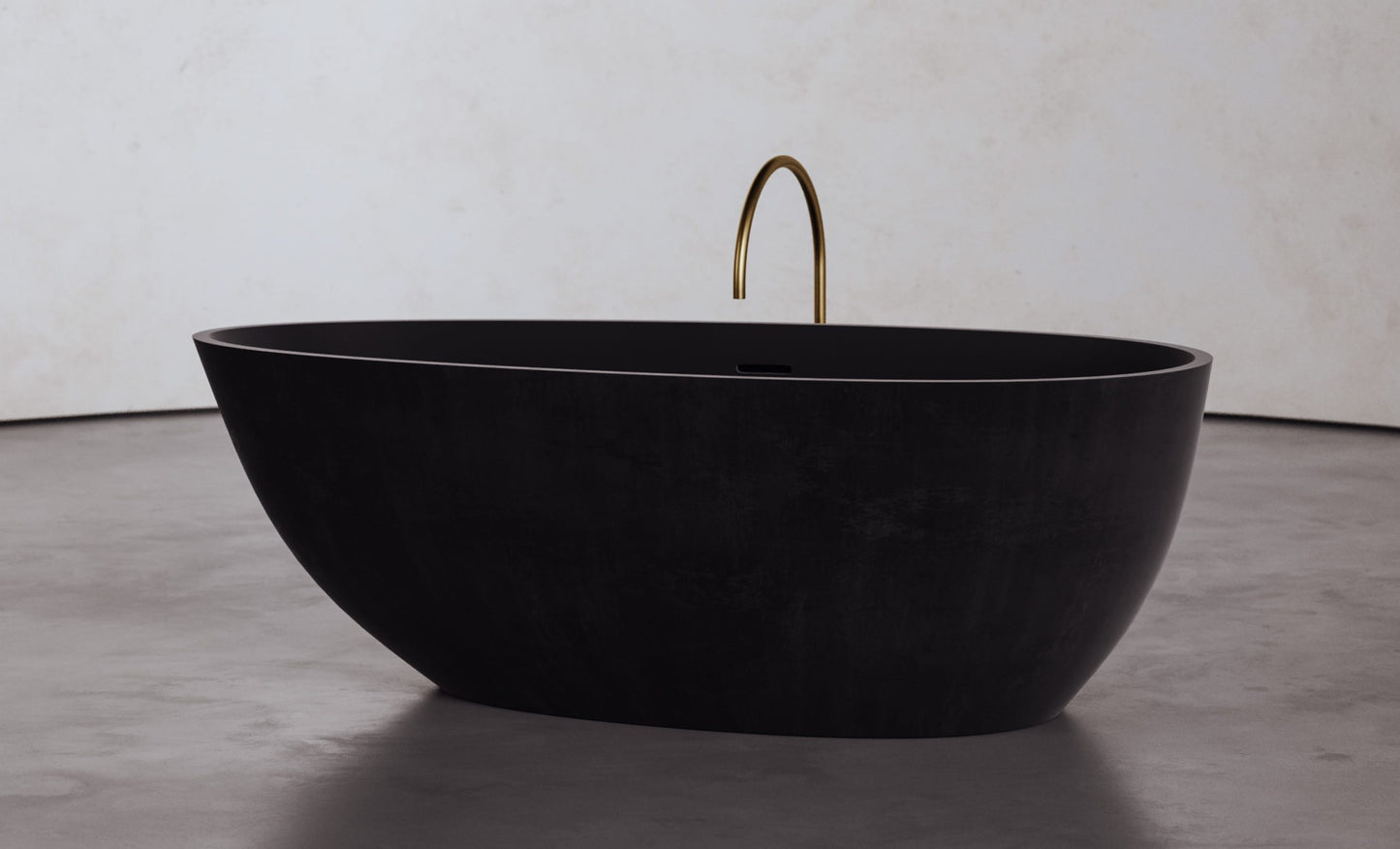Freestanding Egg shape bathtub