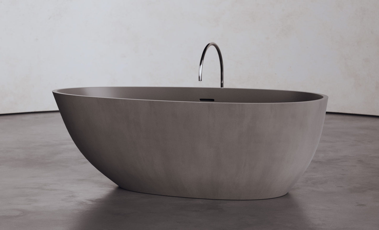 Freestanding Egg shape bathtub
