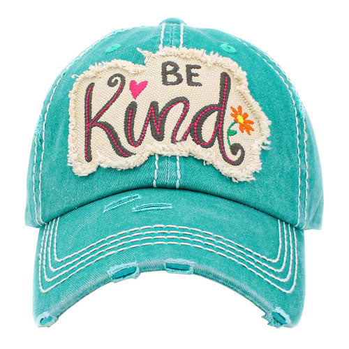 BE Kind Message Vintage Baseball Cap