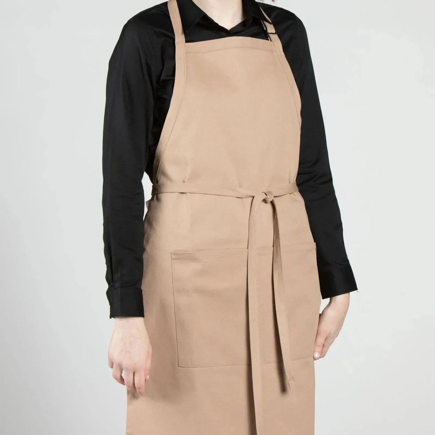 Twill Cotton Blend Adjustable Butcher Aprons-2