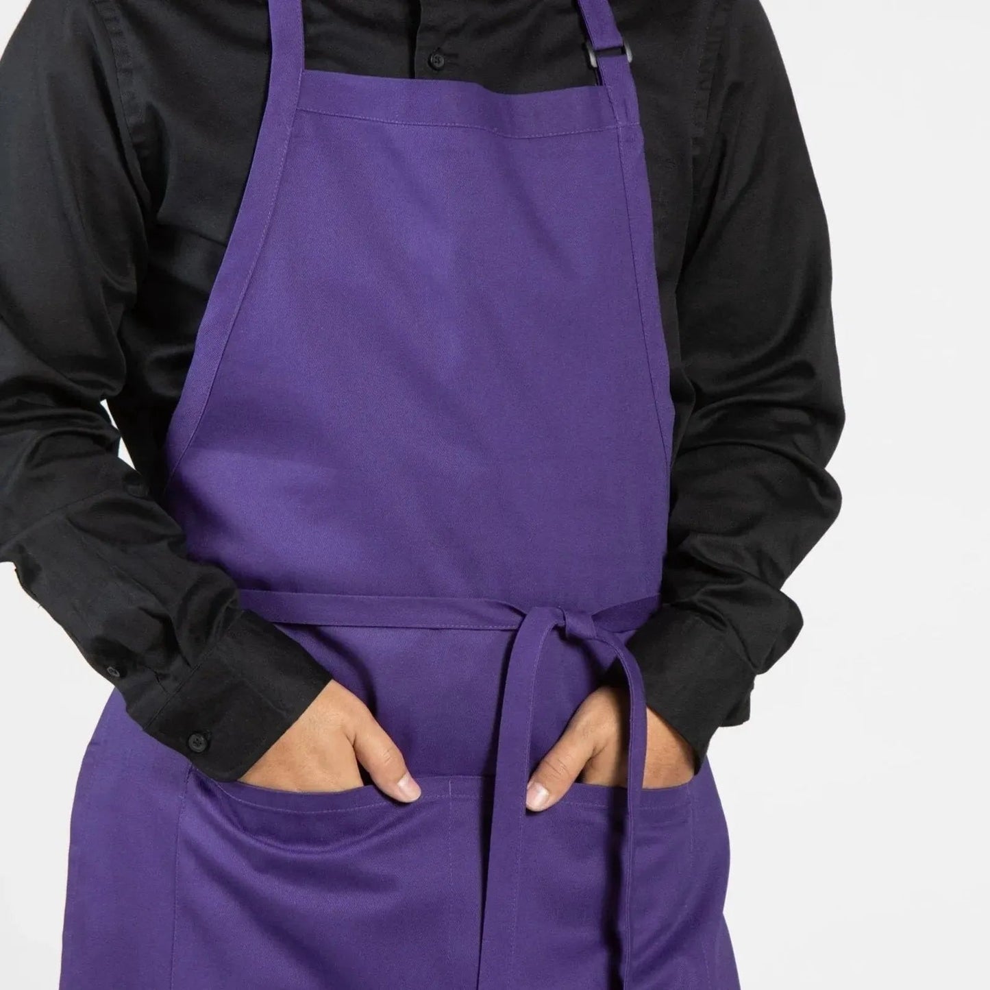 Twill Cotton Blend Adjustable Butcher Aprons-10