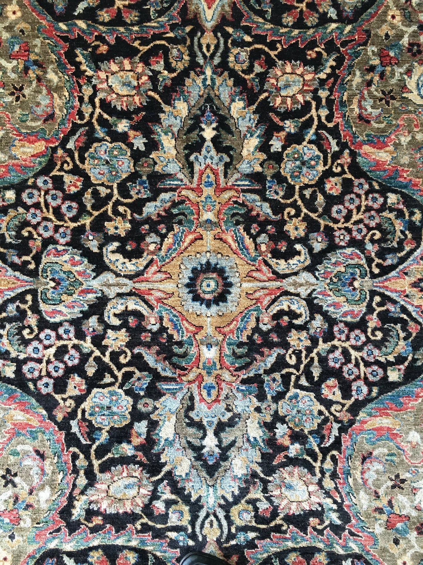 Jabari Kirman (9'07"x13'09") black/multicolor-4