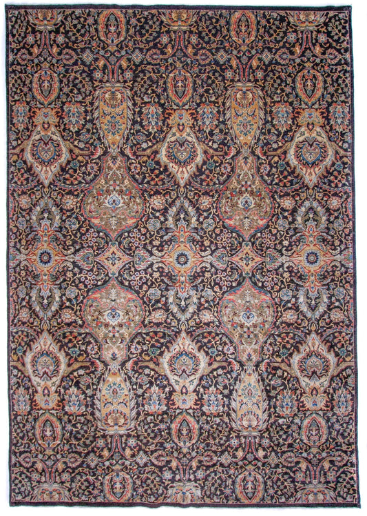 Jabari Kirman (9'07"x13'09") black/multicolor-0