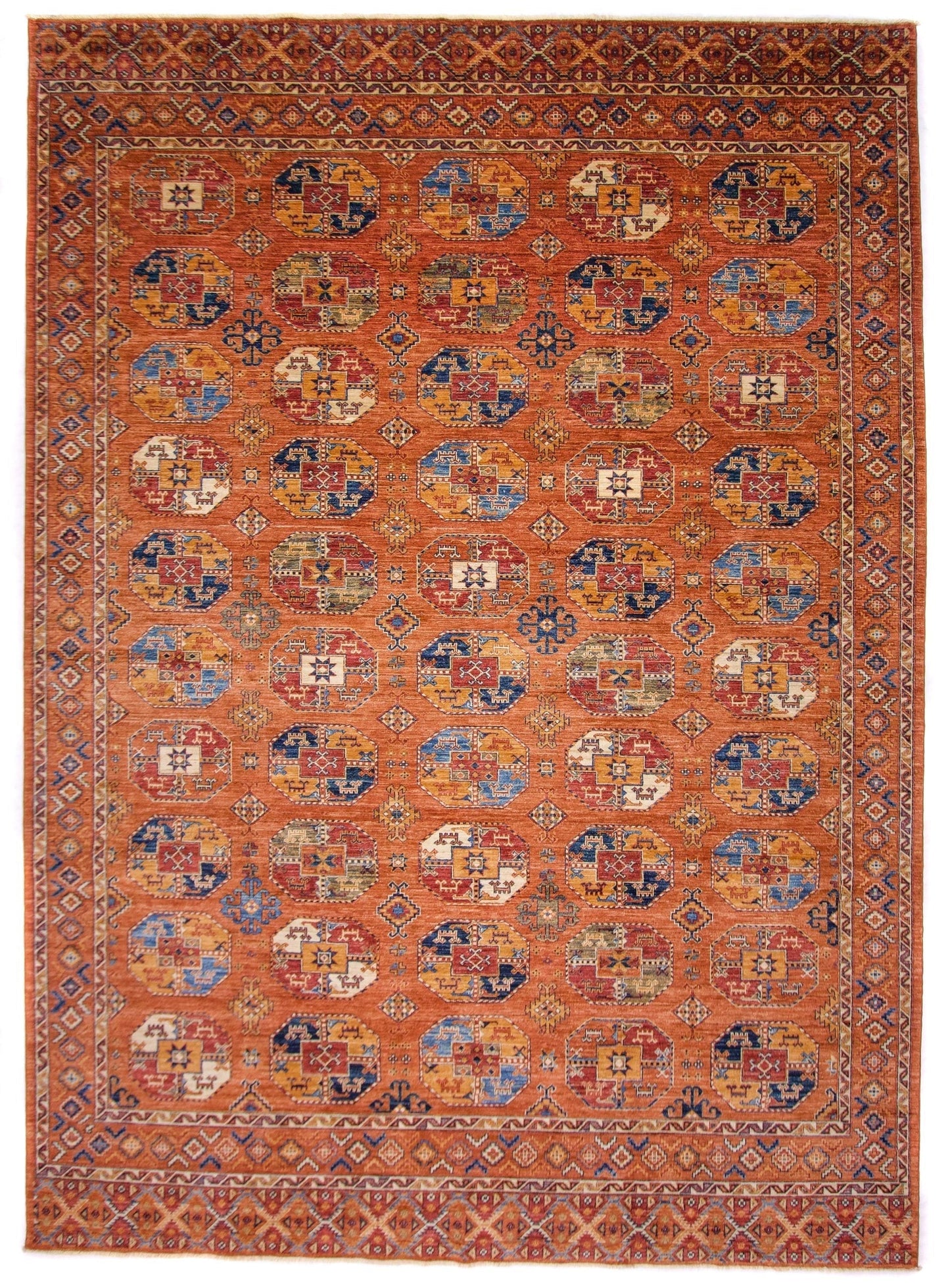 Ersari Bokhara (8'10"x12'04") rust-0