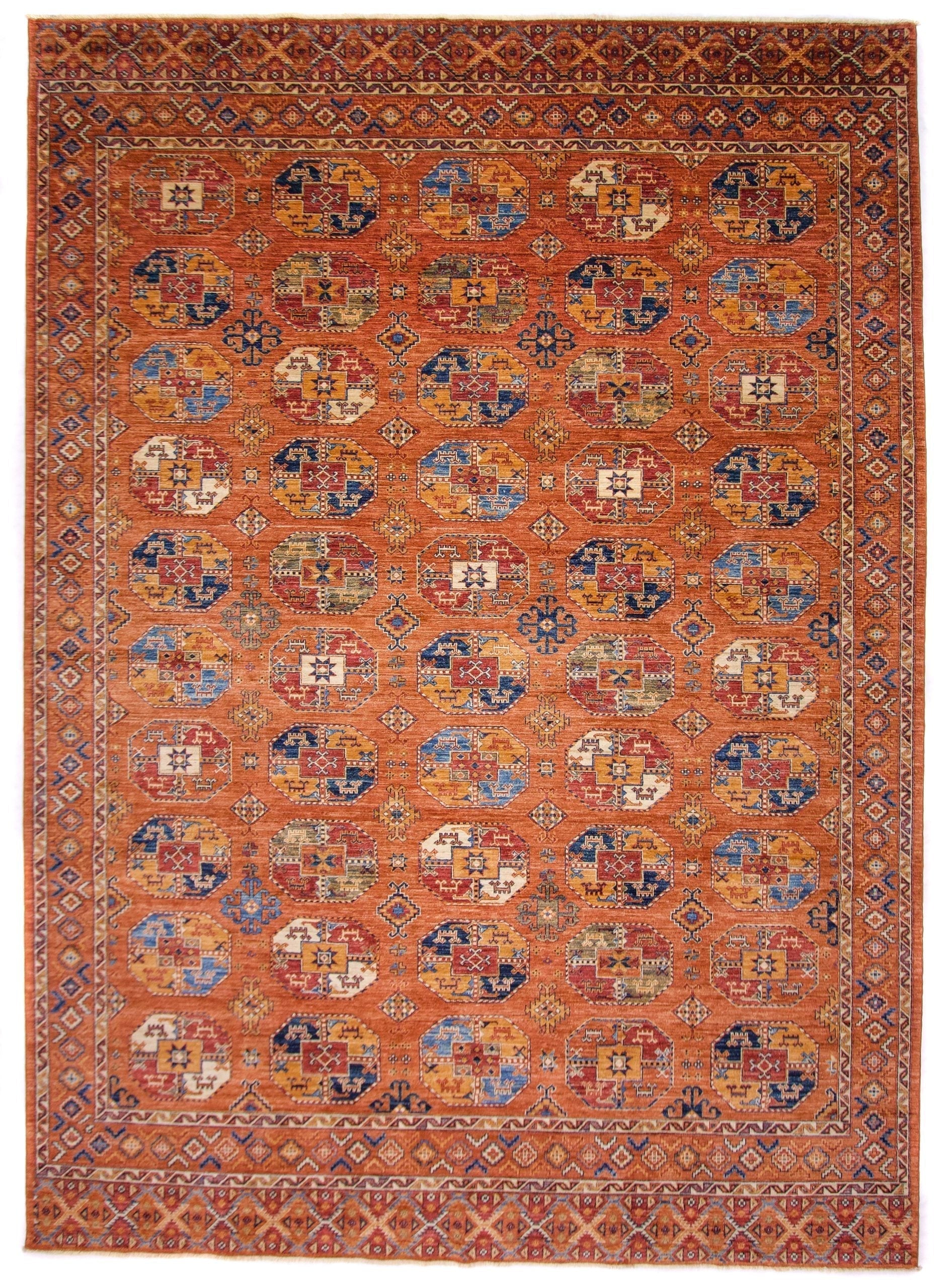 Ersari Bokhara (8'10"x12'04") rust-0