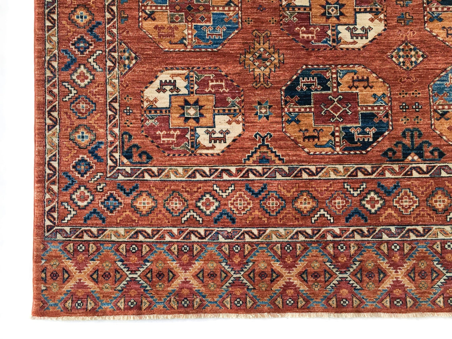 Ersari Bokhara (8'10"x12'04") rust-1