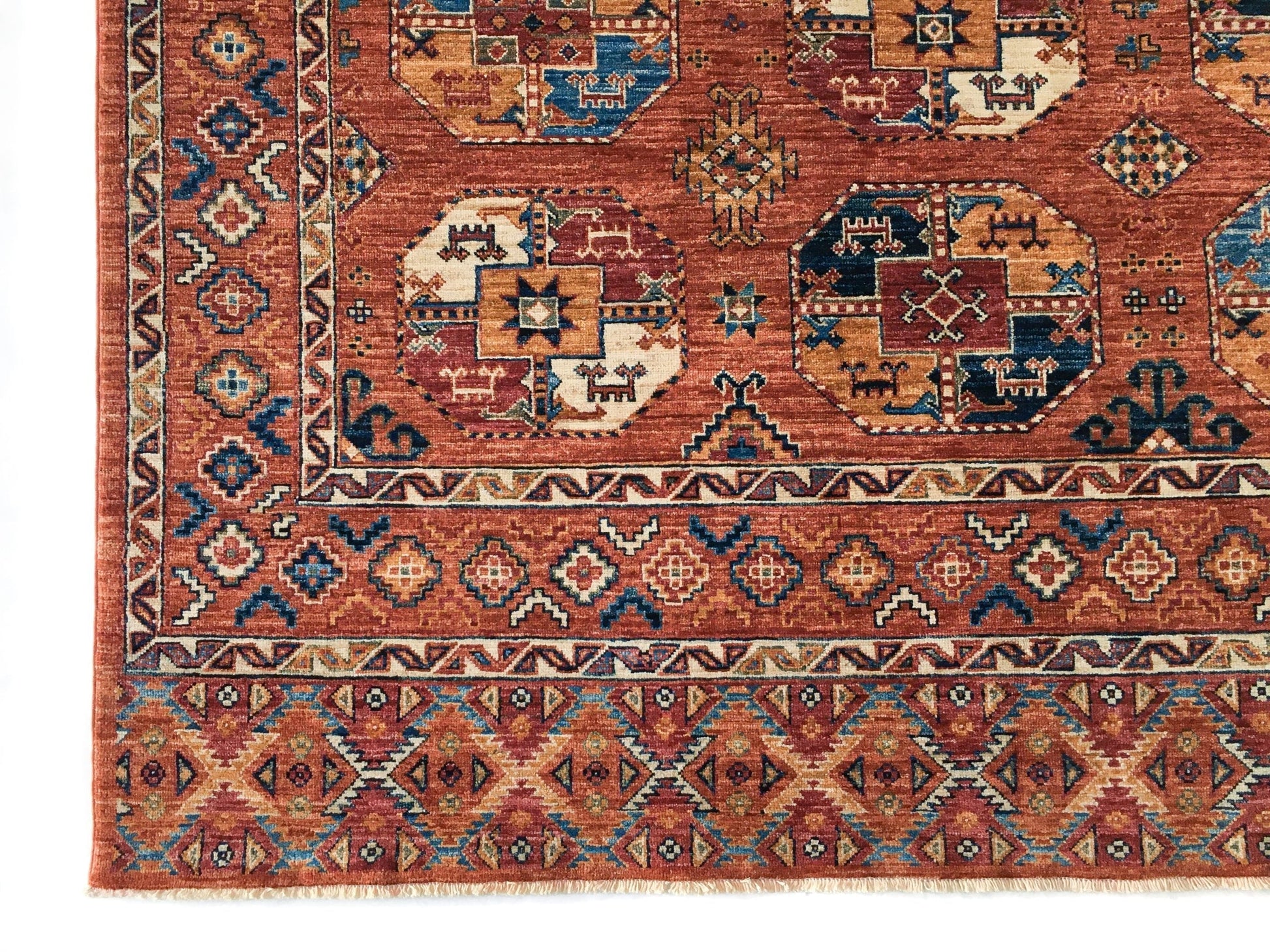 Ersari Bokhara (8'10"x12'04") rust-1