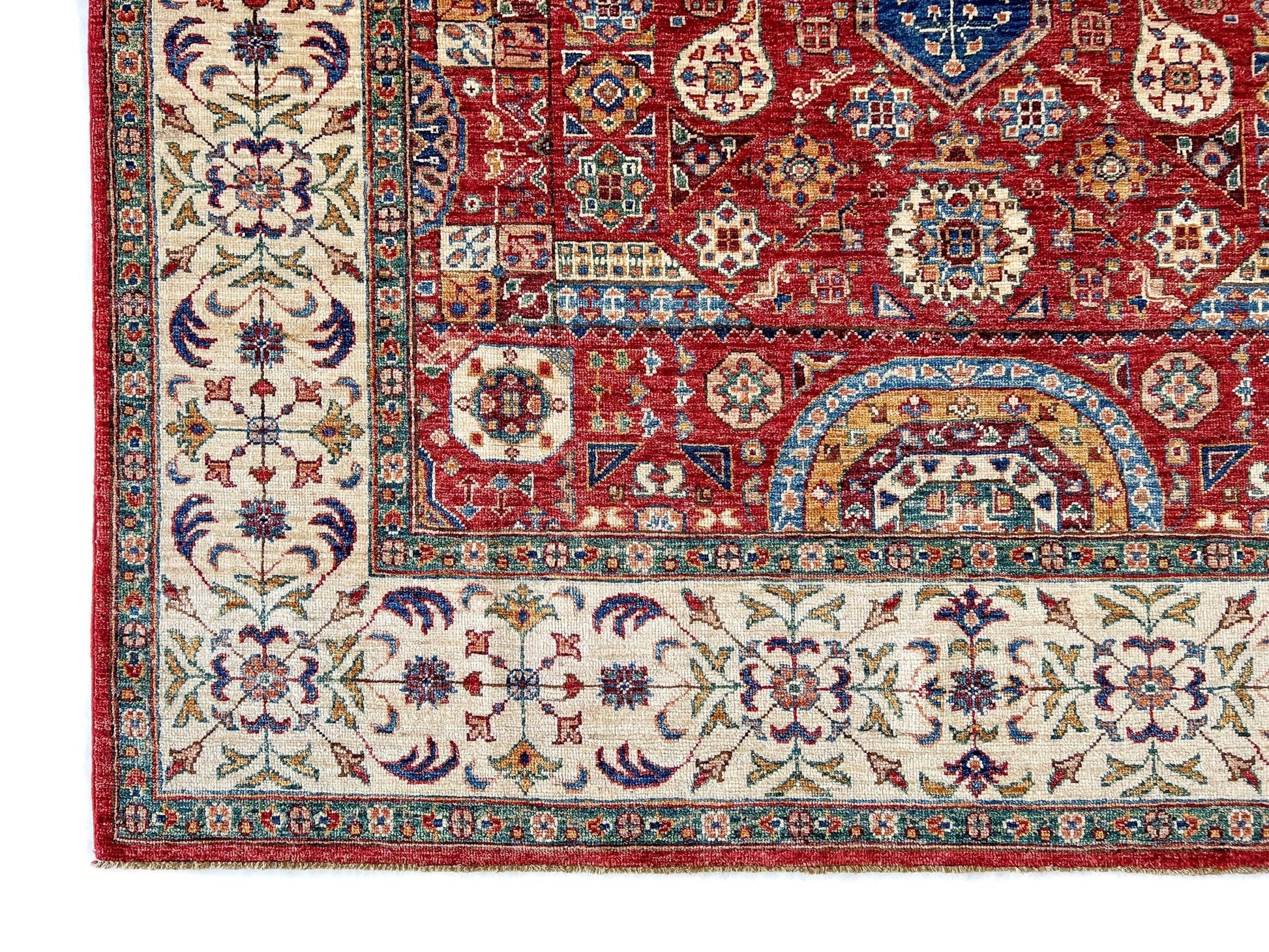 Mamluk (5'10"x8'02") red/ivory-1