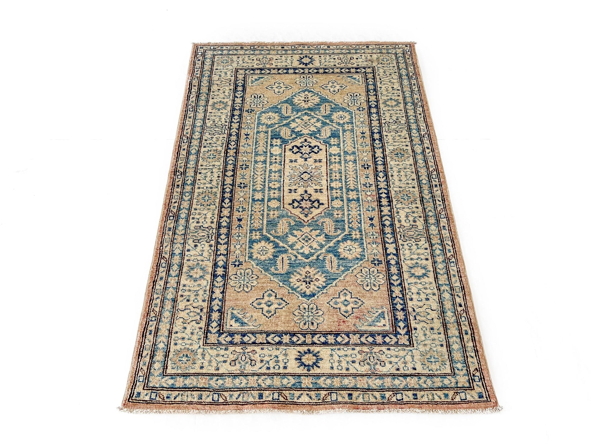 Antique-Washed Super Kazak (3x5)-1