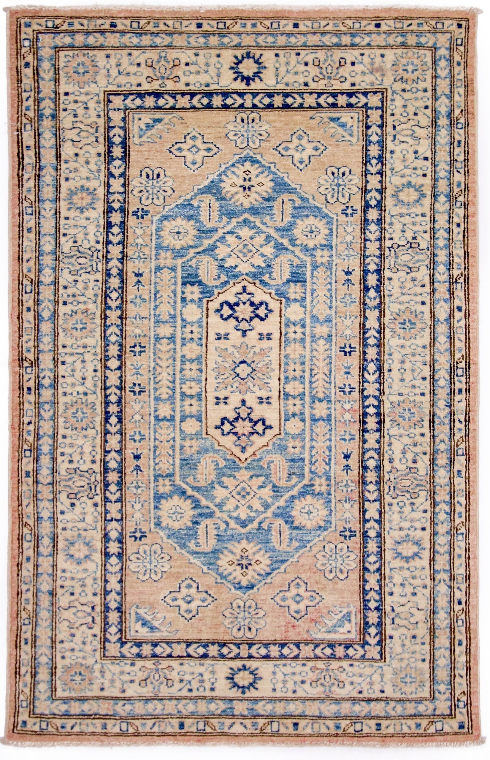 Antique-Washed Super Kazak (3x5)-0