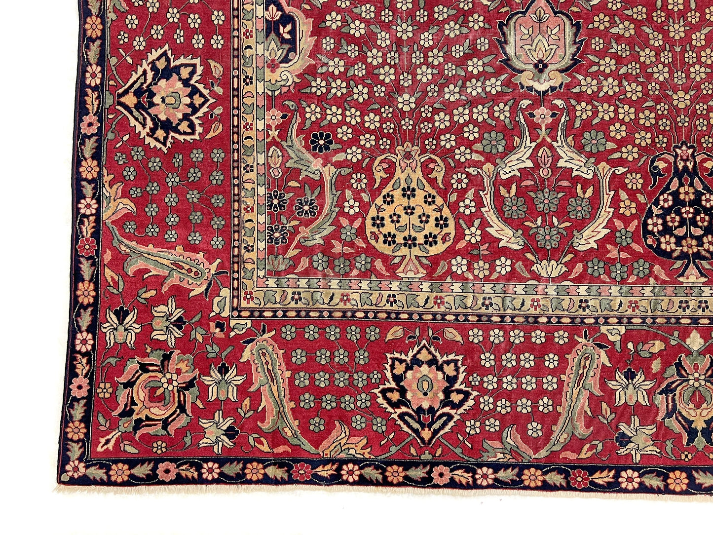 Antique Amritsar (10'00"x16'02") deep red-1