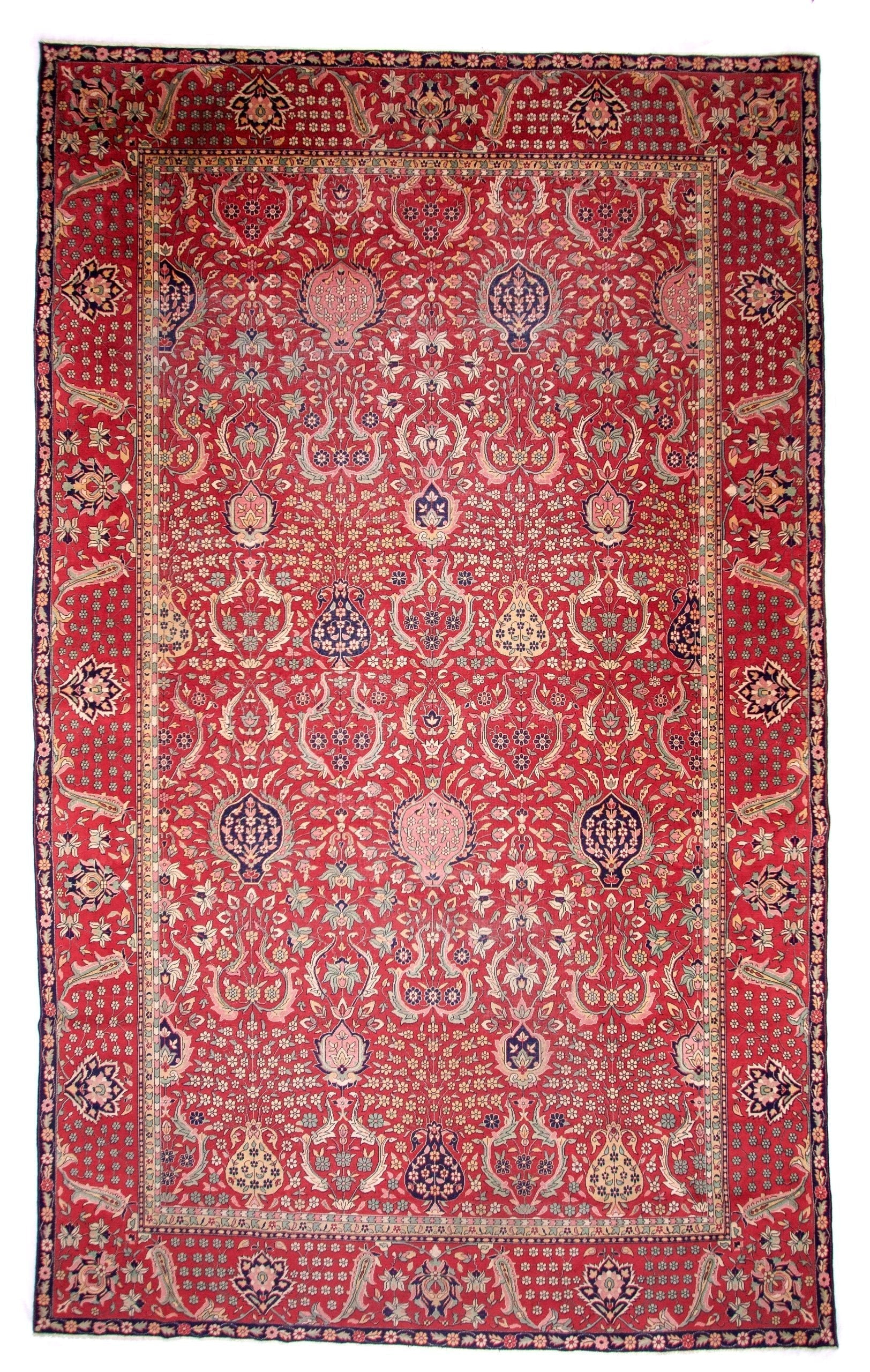 Antique Amritsar (10'00"x16'02") deep red-0