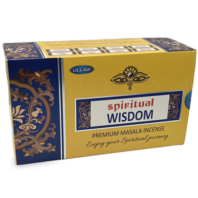 ULLAS, Spiritual Guru , Incense Sticks (15 gm x 12)(select fragance)