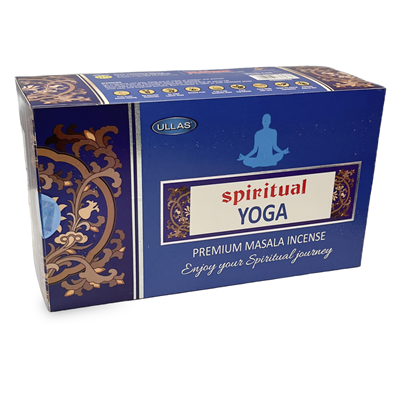 ULLAS, Spiritual Guru , Incense Sticks (15 gm x 12)(select fragance)
