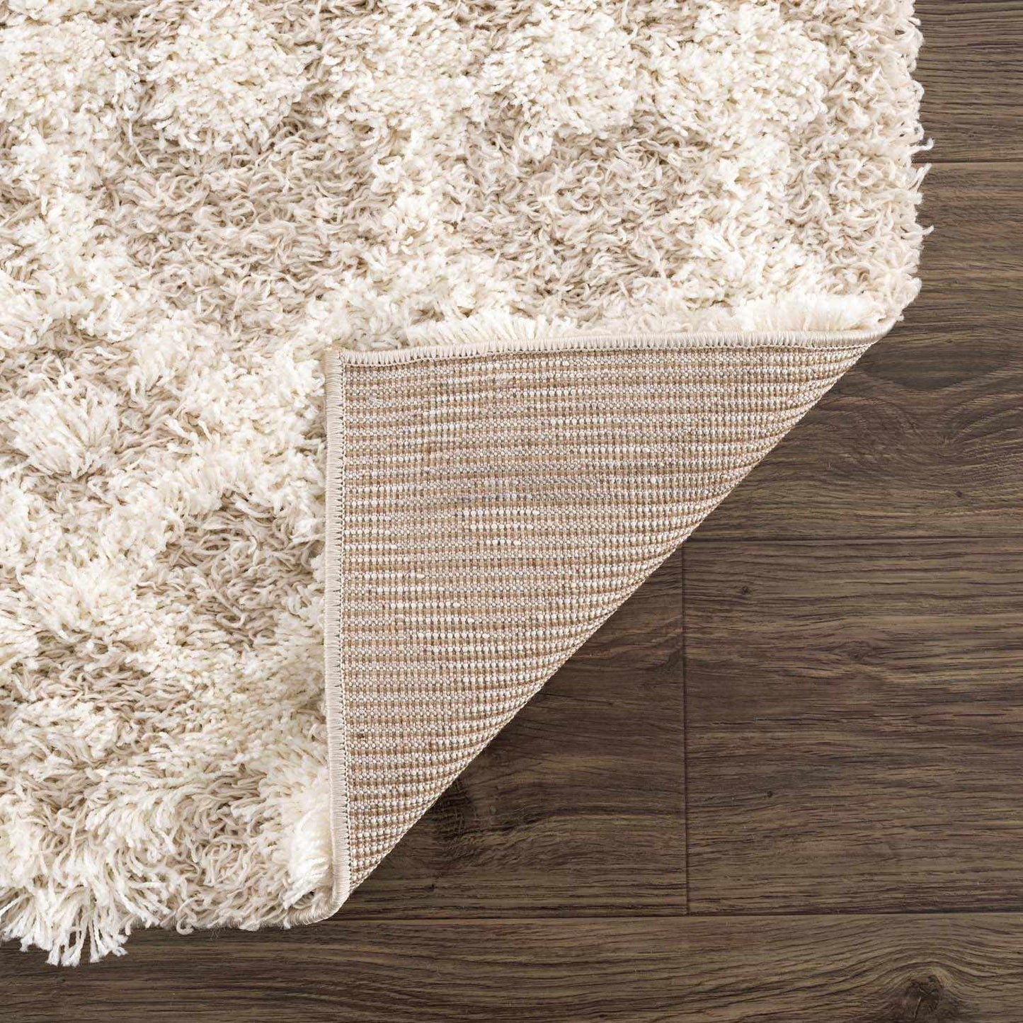 Prompton Cream Plush Area Rug-4