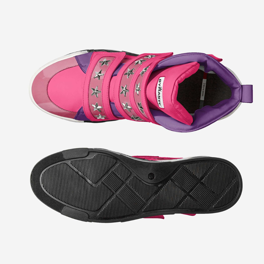 Unisex Limited Edition CHELSEA PINK High-Tops BYMANYC ® New York-2