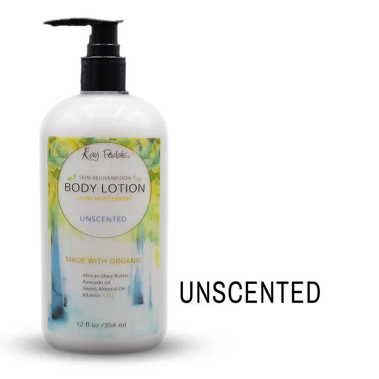 Unscented Natural Organic Body Lotion 12oz-0