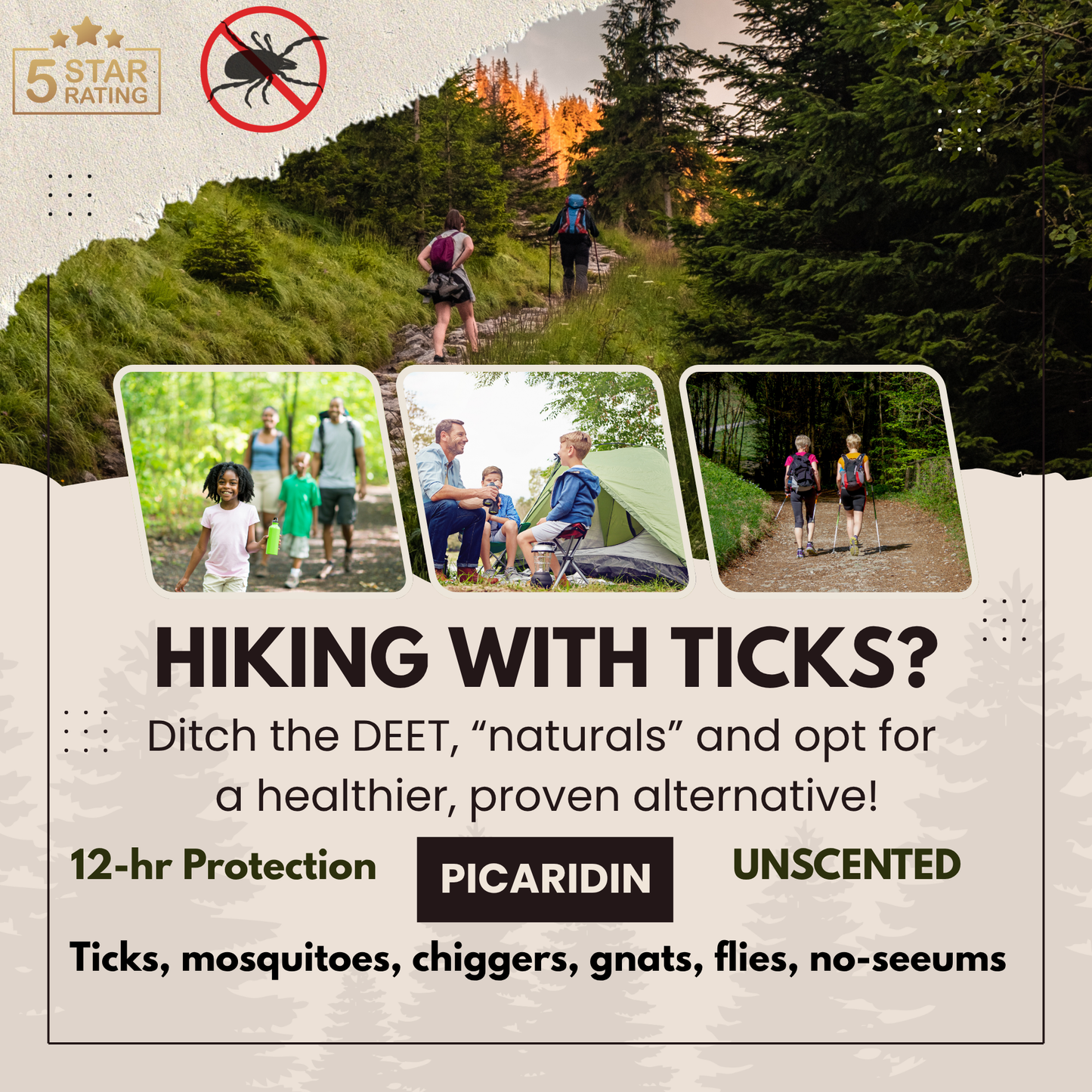 Insect Repellent, Picaridin, Unscented Mistosol + Refill Combo