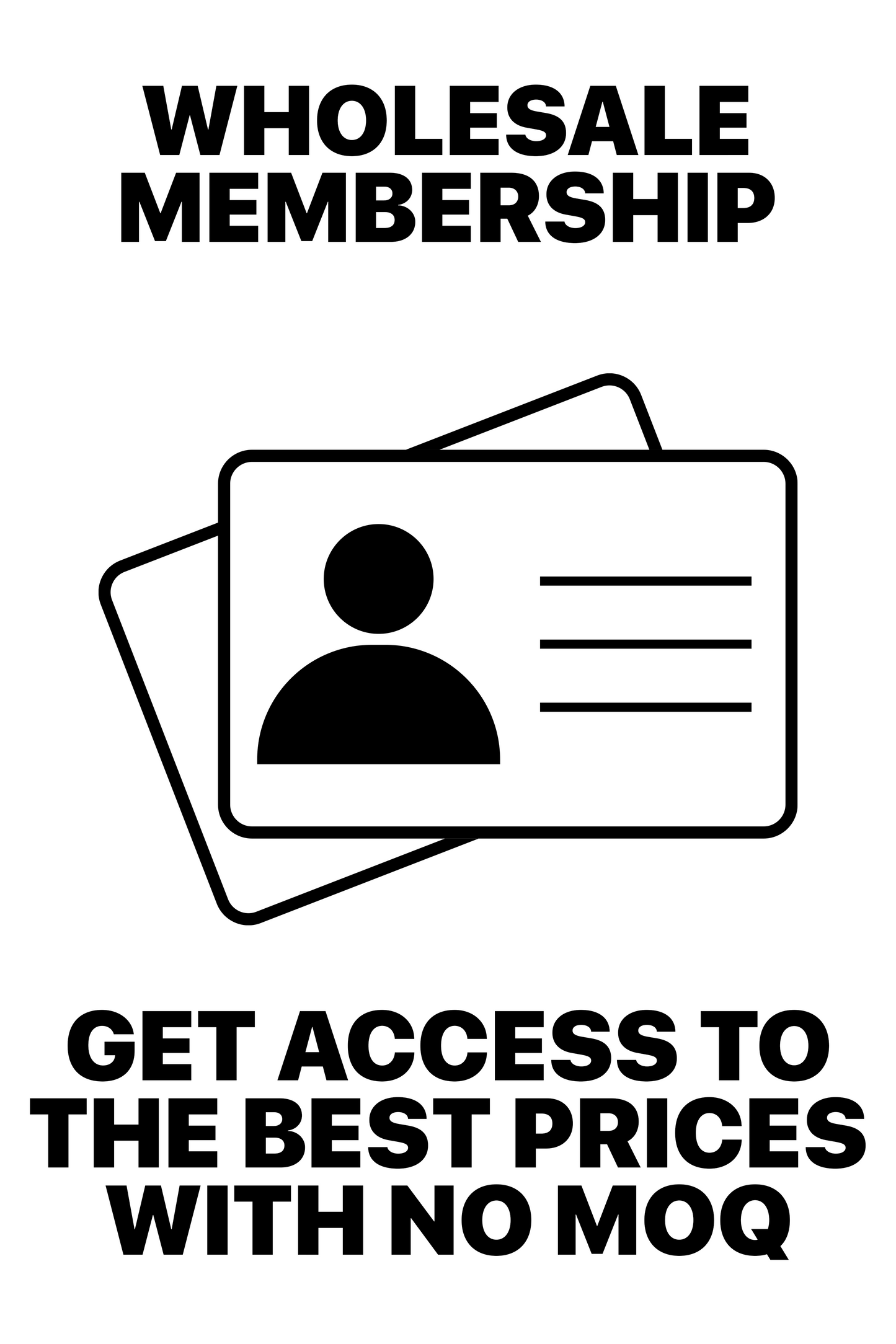 Wholesale Membership