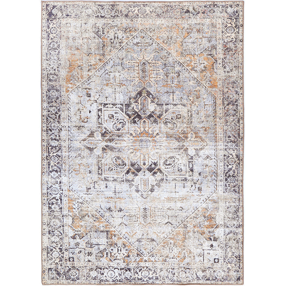 Louis Machine Washable in Beige Rug-0