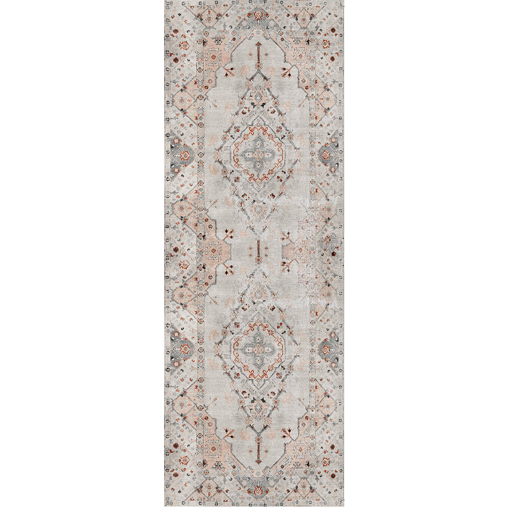 Sauville Modern Blush in Beige : Runner Rug-0